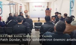 BAYDER Kültür Sohbetleri 14 Yaşında