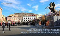 Gazi Mustafa Kemal Atatürk, Bayburt'ta 86. yılda saygı ve özlemle anılıyor