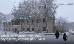 Bayburt Valiliği, meteoroloji bilgilerini paylaşarak, vatandaşları uyardı