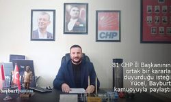 CHP erken seçim isteğini Bayburt'tan da dile getirdi