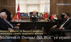 Milletvekili Kadir Durmaz, Bayburt esnafının görüşlerini paylaştı