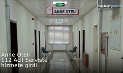 Anne Oteli, Bayburt 112 Acil Çağrı Merkezi binasında hizmete girdi