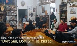 Bayburt Elisa Kitap ve Sahaf "Dört Şair, Dört Şiir" ile sezonu başlattı