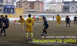 Bayburt Özel İdarespor, 10 haftanın ardından Gençosman'da galip