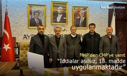 MHP Bayburt İl Başkanı Muharrem Baykal, CHP'nin o iddiasını yalanladı