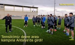 Bayburt Özel İdarespor Antalya'da devre arası kampına girdi