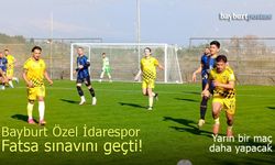 Bayburt Özel İdarespor, Fatsa sınavını geçti!