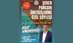 Oğuz Kavuncuoğlu Demirözü’nde şeker pancarı üzerine konuşacak