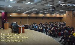 Pamuktaş Köyü Derneğinde iki adaylı kongre heyecanı