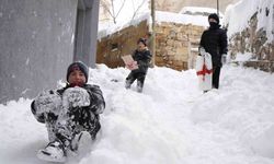 Aydıntepe'de eğitime kar arası