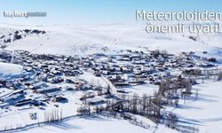 Meteorolojiden Bayburt için önemli uyarı!