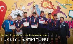 Bayburt Mesleki ve Teknik Anadolu Lisesi Bowling Türkiye Şampiyonu