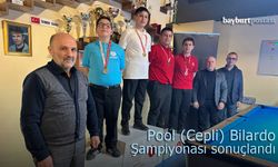 Pool (Cepli) Bilardo Bayburt İl Şampiyonası sonuçlandı