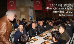 Bayburt'ta iftar sofrasının adresi eski halk eğitimi merkezi oldu