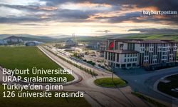 Bayburt Üniversitesi, URAP Sıralamasında yer alan 126 üniversiteden biri oldu