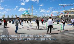 Dede Korkut Şenlikleri'nde Dördüncü Gün: Spor, Sanat ve Eğlence Kampüsü Sardı