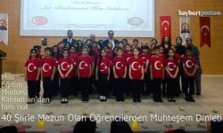 Minik Yüreklerden Şiir Şöleni: Bayburt'ta Duygu Dolu Gece