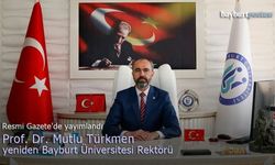 Prof. Dr. Mutlu Türkmen Bayburt Üniversitesi Rektörlüğüne yeniden atandı