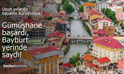 Gümüşhane 6. Bölgede, Bayburt 5. Bölgede yer aldı!