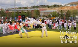 Bayburt’ta 19 Mayıs Atatürk’ü Anma, Gençlik ve Spor Bayramı coşkusu