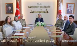 Bayburt'ta nisan ayında yaşanan asayiş olayları