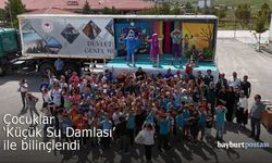 Bayburt'ta Çocuklar "Küçük Su Damlası" ile Bilinçlendi