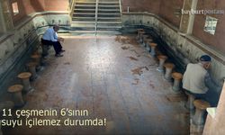 Bayburt'ta 11 çeşmenin 6'sının suyu içilemez durumda!