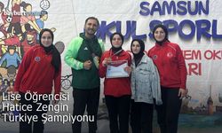 Bayburtlu lise öğrencisi Hatice Zengin Türkiye Şampiyonu