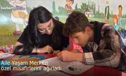 Bayburt Belediyesi Aile Yaşam Merkezi özel misafirlerini ağırladı