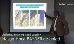BAYDER'de konu ‘Meyve Ağacı Aşılama Teknikleri’ydi