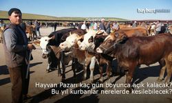 Bayburt hayvan pazarı kaç gün açık ve kurbanlar nerelerde kesilebilecek?