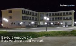 Bayburt Anadolu İHL, burs ve umre ödülü veriyor