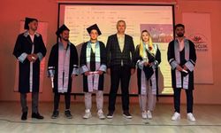 Bayburt'ta Mesleki Eğitim Mezuniyet Coşkusu