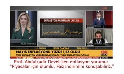 Prof. Dr. Abdulkadir Develi'den Enflasyon Yorumu: "Piyasalar İçin Olumlu"