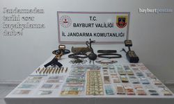 Bayburt merkezli tarih eser kaçakçılığı operasyonu!
