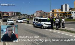 Taksi çarpan genç kurtarılamadı: Bayburt'ta acı ölüm!