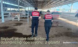 Bayburt'tan 110 bin lira bedelli hayvanı çalan hırsızlar yakalandı!