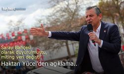 Saray Bahçesi olarak duyurulmuştu, CHP Bayburt mitinginin yeri değişti!