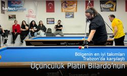 Kuzeydoğu Bilardo Şampiyonası'nda Üçüncülük Bayburt Platin Bilardo'nun
