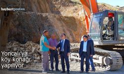 Yoncalı'ya yeni köy konağı yapılıyor