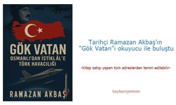 Tarihçi Ramazan Akbaş'ın "Gök Vatan"ı okuyucu ile buluştu
