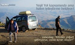"Yeşil Yol" kapsamındaki 'Üzengili Yaylası Yolu' acil iyileştirme bekliyor!