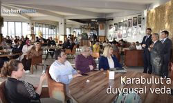 Bayburt Devlet Hastanesi'nin Müdürü Savaş Karabulut'a duygusal veda