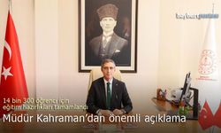 Bayburt'ta 14.300 öğrenci için eğitim hazırlıkları tamamlandı
