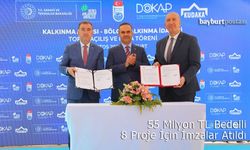 55 Milyon TL Bedelli 8 Proje İçin İmzalar Atıldı