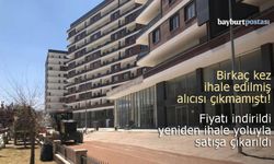 Bayburt Belediyesi'nden indirim: Dubleks daire yeniden satışta