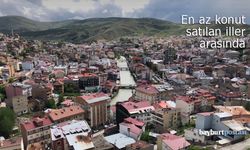 Bayburt, en az konut satılan iller arasında