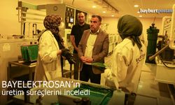 Vali Mustafa Eldivan'dan BAYELEKTROSAN'a ziyaret
