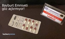 Bayburt'ta narkotik operasyonu: İki şüpheli gözaltına alındı!