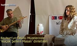 Bayburt'un müzelerinde "Küçük Şehrin Masalı' dinletileri
